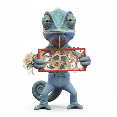 Sienna Lantern, adventurous, with aurora colors, wearing none, none, dressed in mom jeans, holding ant farm, From Dublin, Ireland - Create yours free at QR Chameleon